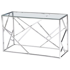 Stainless Steel Living Room Silver Sofa Table By Best Master Furniture