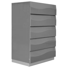 Leon 5-Drawer Bedroom Chest By Best Master Furniture