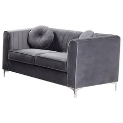 Upholstered Living Room Loveseat By Best Master Furniture
