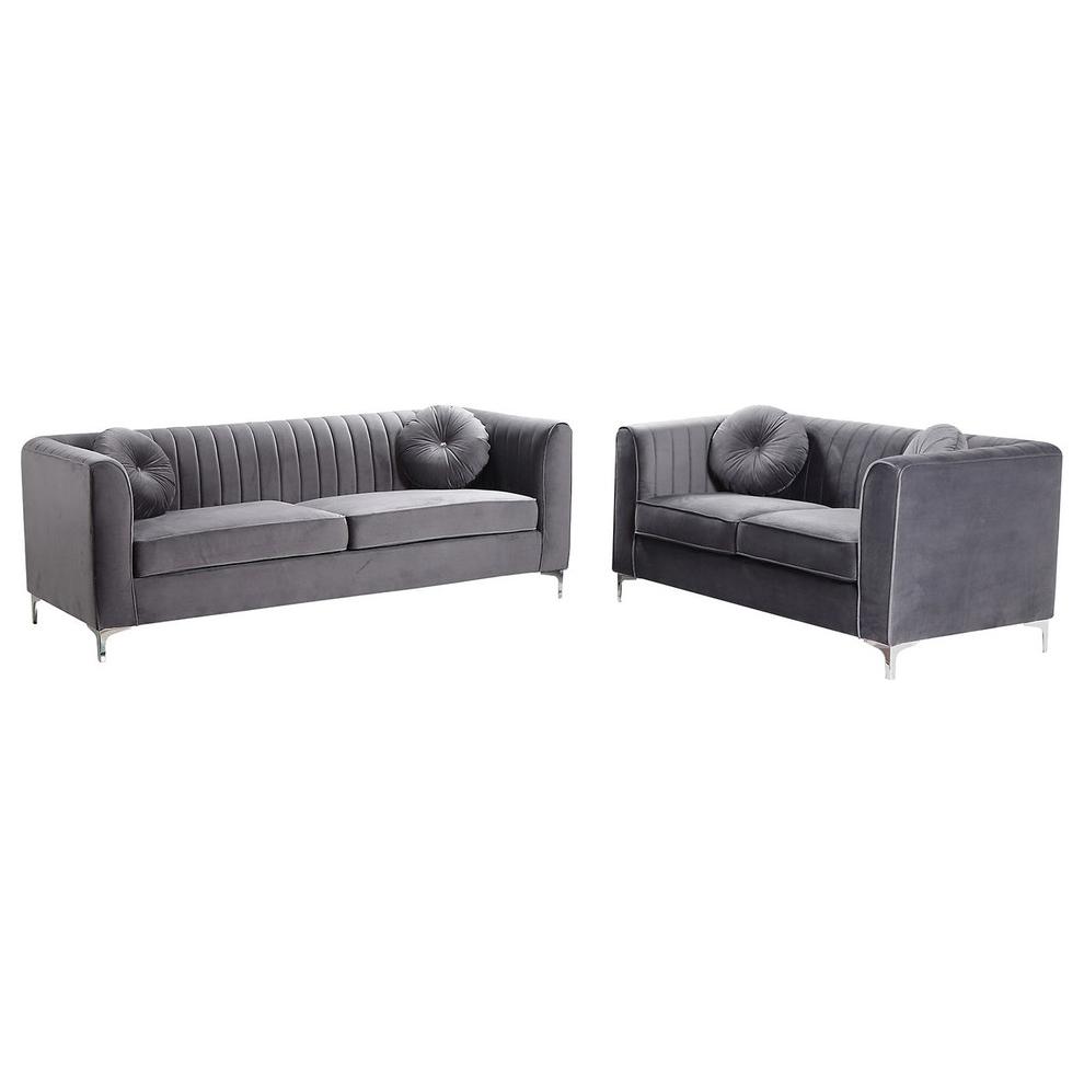 2-Piece Upholstered Living Room Set By Best Master Furniture | Sofas |  Modishstore 