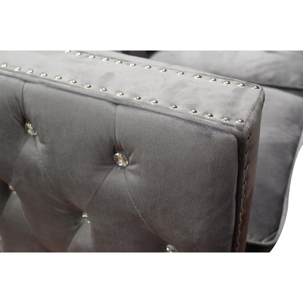 Ruby Embellished Tufted Living Room Sofa By Best Master Furniture | Sofas |  Modishstore  - 3