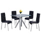 Flux 5PC Dining Set By Best Master Furniture | Dining Sets |  Modishstore  - 5