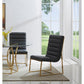 Faux- Leather Modern Dining Side Chairs Set of 2 By Best Master Furniture