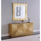 Lacy Metallic Gold Sheen Sideboard By Best Master Furniture | Sideboards |  Modishstore  - 2