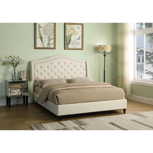 Myrick Upholstered Tufted Platform Bed By Best Master Furniture | Beds |  Modishstore 