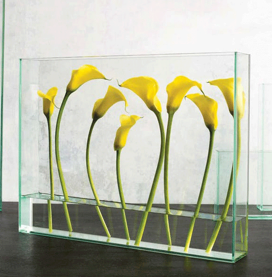 Vision Vase-Rectangle-MedLong Set of 2 by Texture Designideas | Vases | Modishstore