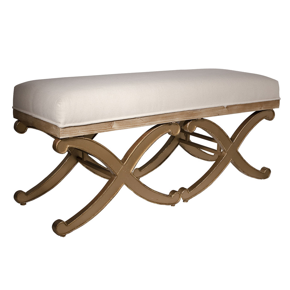 A&B Home X Frame Bench - Set Of 2 | Benches | Modishstore - 2