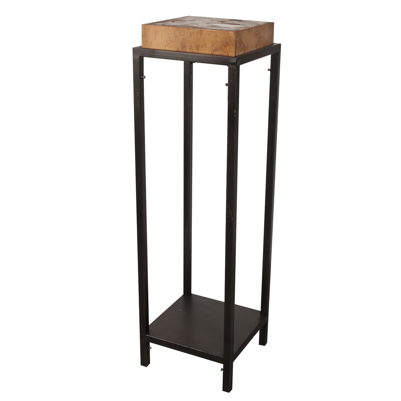 A&B Home Wood/Metal Side Table - Set Of 2 | Side Tables | Modishstore