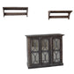 A&B Home Durian Cabinet & 2 Shelves - Set Of 3 - 4