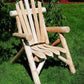 Natural Wood Lounge Chair By Homeroots | Outdoor Chaise Lounges | Modishstore - 2