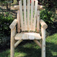 Natural Wood Dining Chair By Homeroots | Outdoor Chairs | Modishstore - 2