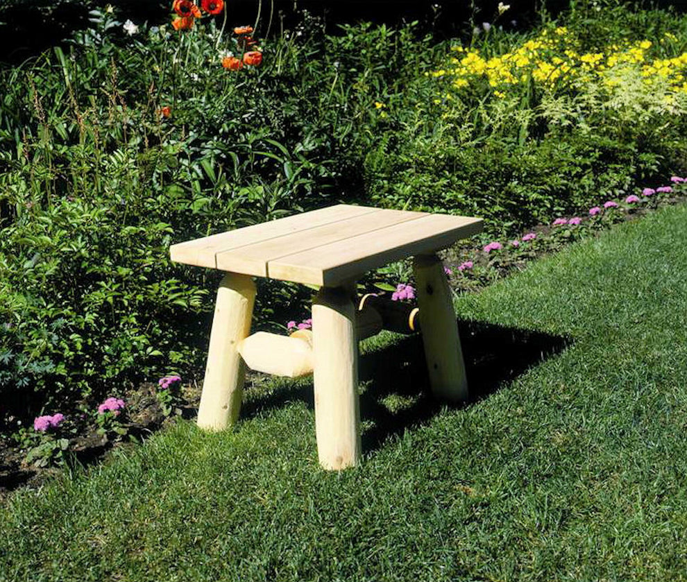 Rustic and Natural Wood End or Side Table By Homeroots | Side Tables | Modishstore - 2