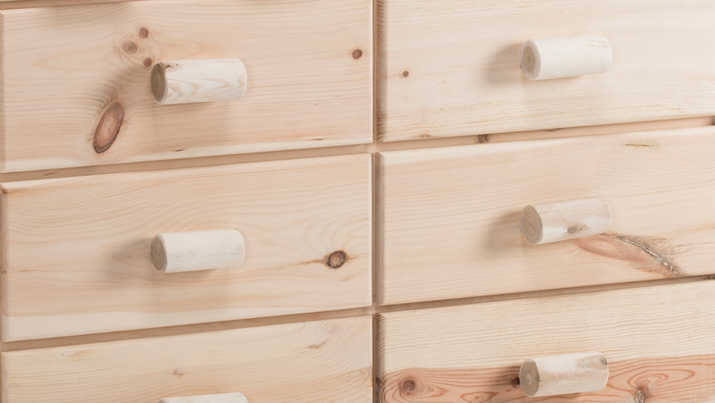 Natural Unfinished Wood Ten Drawer Dresser By Homeroots | Dressers | Modishstore - 5