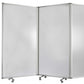 Clear Metal  Panel Resilient Screen By Homeroots - 370388 | Room Dividers | Modishstore - 4