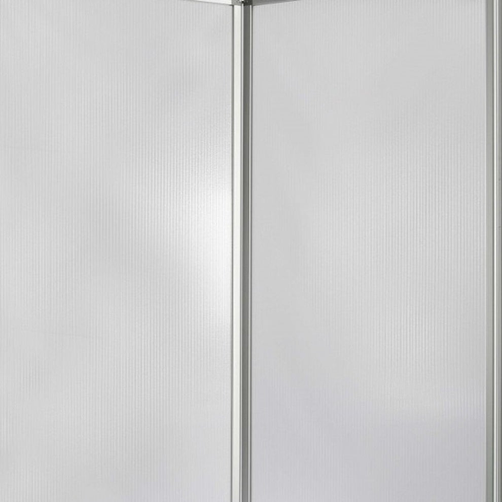 Clear Metal Panel Resilient Screen By Homeroots - 370388 | Room Dividers | Modishstore - 5