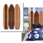 Warm Brown Long Board 3 Panel Room Divider Screen By Homeroots | Room Dividers | Modishstore - 3