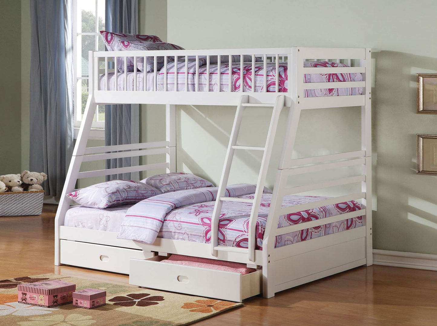 Jason Twin/Full Bunk Bed By Acme Furniture | Beds | Modishstore