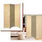 Beige Upholstered 3 Panel Room Divider Screen By Homeroots | Room Dividers | Modishstore - 4
