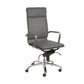 High Back Office Chair in Black with Chromed Steel Base By Homeroots - 370545 | Office Chairs | Modishstore - 18