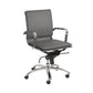 Low Back Office Chair in Black with Chromed Steel Base By Homeroots - 370555 | Office Chairs | Modishstore - 24