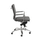 Low Back Office Chair in Black with Chromed Steel Base By Homeroots - 370555 | Office Chairs | Modishstore - 25