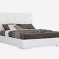 Contemporary White Queen Platform Bed By Homeroots | Beds | Modishstore