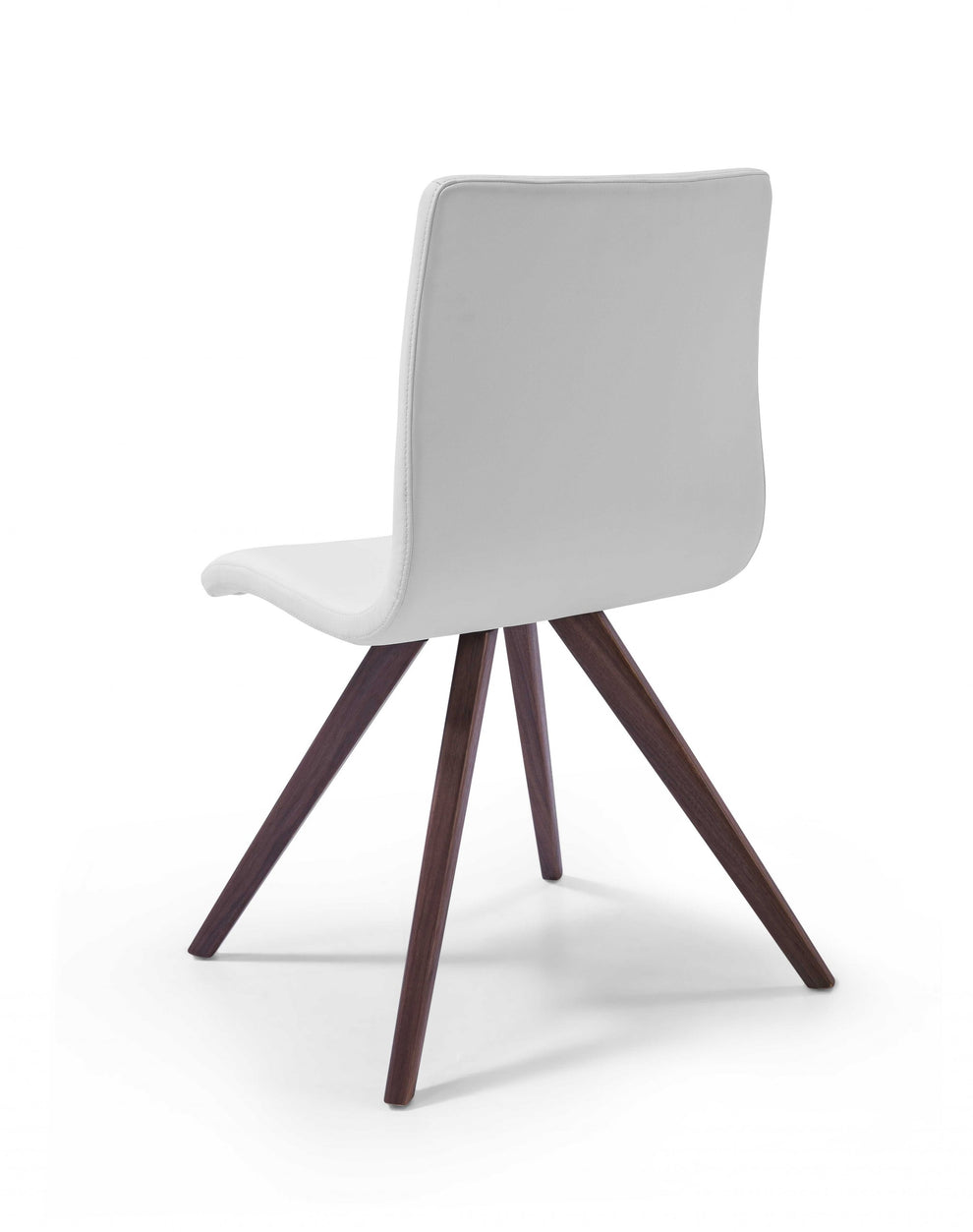 Set Of 2 Gray Faux Leather Dining Chairs By Homeroots - 370649 | Dining Chairs | Modishstore - 4