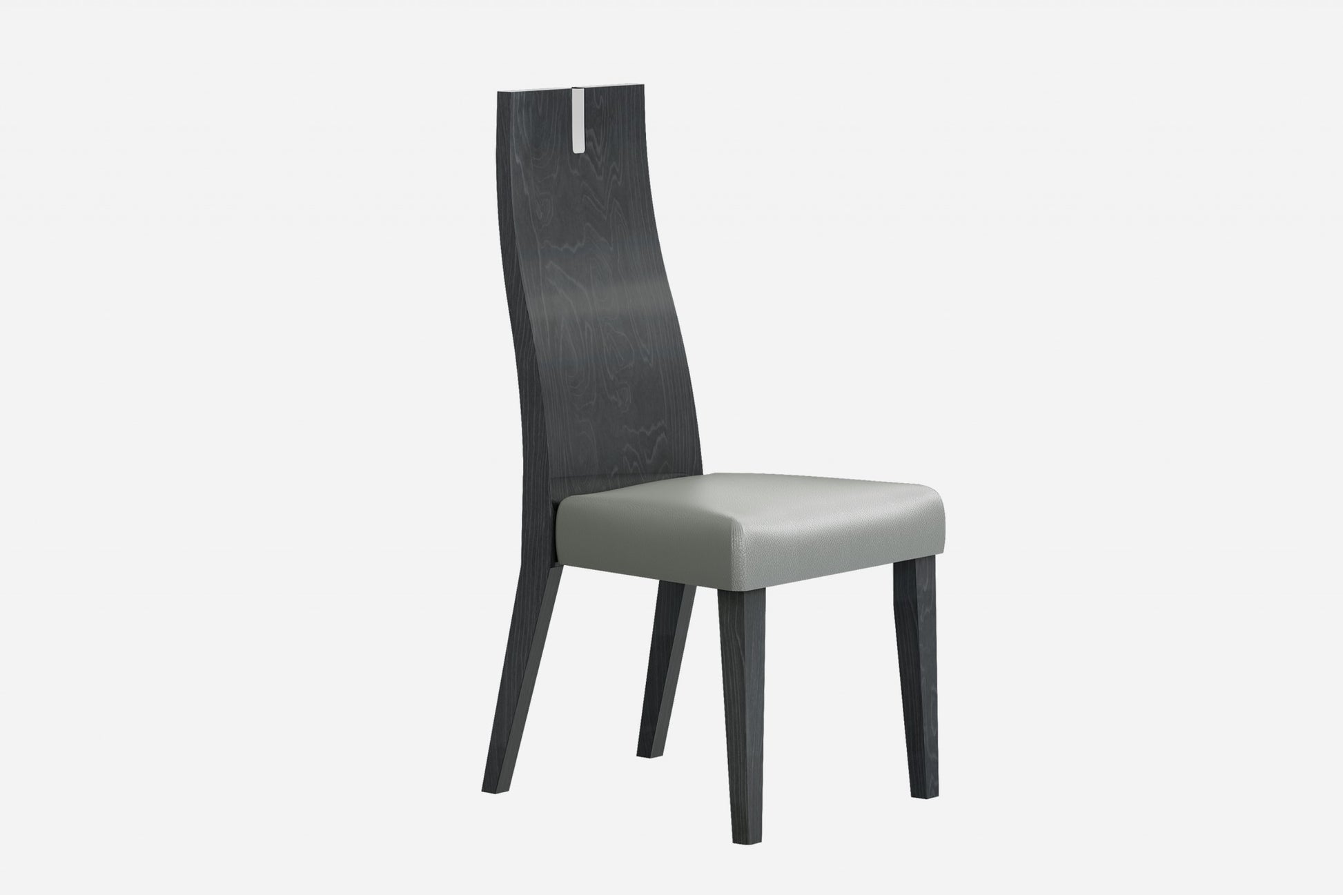 Set Of 2 Chair Faux Leather Metal Dining Chairs By Homeroots | Dining Chairs | Modishstore