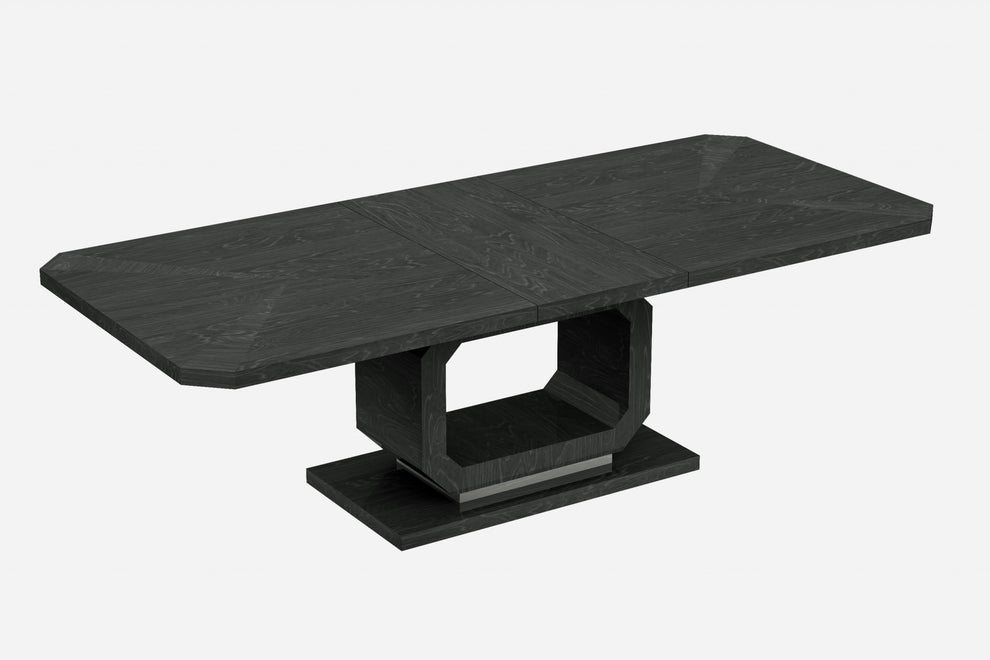 Gray Dining Table By Homeroots - 370717 | Dining Tables | Modishstore - 2