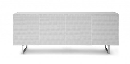 White Metal Buffet By Homeroots | Sideboards | Modishstore
