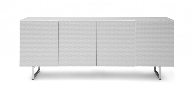 White Metal Buffet By Homeroots | Sideboards | Modishstore