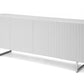 White Metal Buffet By Homeroots | Sideboards | Modishstore - 2