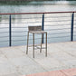 Stainless Steel Bar Stool By Homeroots | Bar Stools | Modishstore - 3