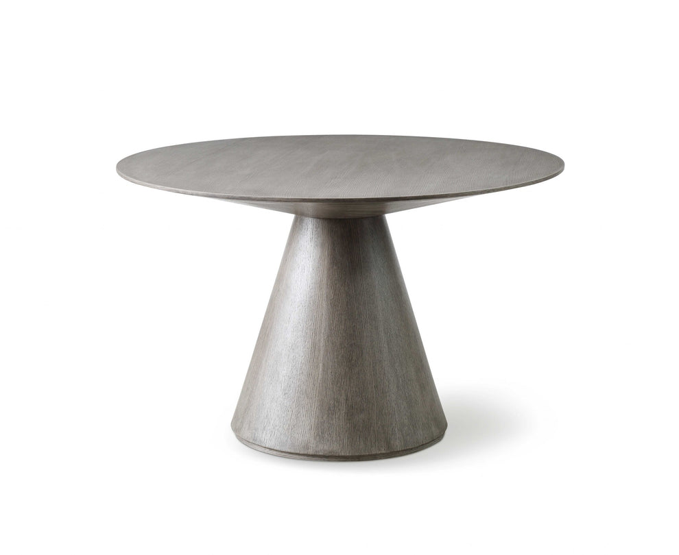 Gray Oak Veneer Dining Table By Homeroots | Dining Tables | Modishstore - 2