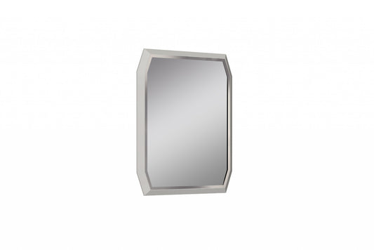 Taupe Glass Mirror By Homeroots | Mirrors | Modishstore