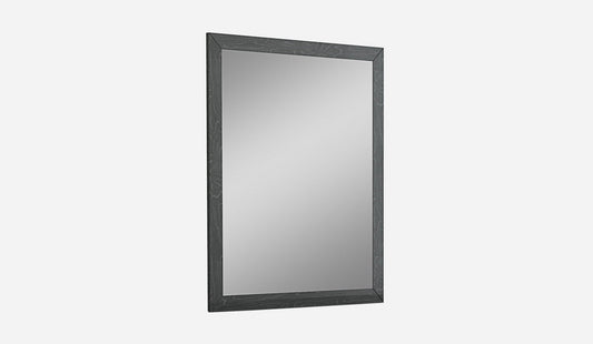 Gloss Gray Glass Mirror By Homeroots | Mirrors | Modishstore