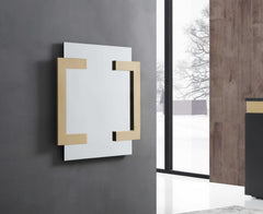 Polished Gold Stainless Steel Mirror By Homeroots