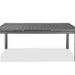 Gray Aluminum Etendable Dining Table By Homeroots | Dining Tables | Modishstore - 2