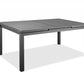 Gray Aluminum Etendable Dining Table By Homeroots | Dining Tables | Modishstore - 4