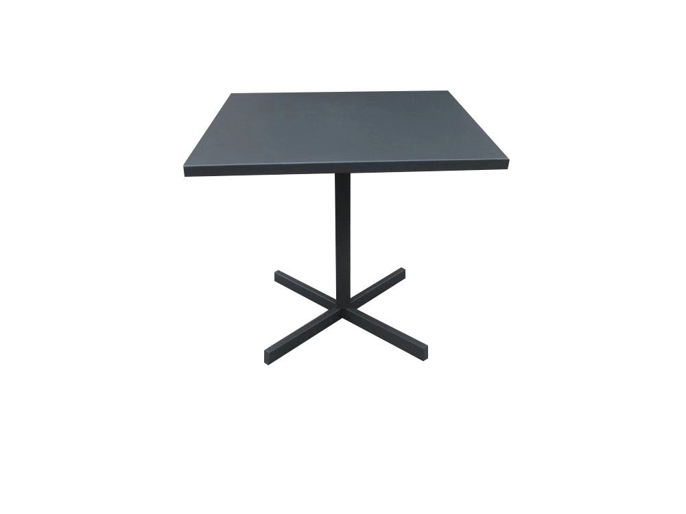 Grey Steel Dining Table By Homeroots | Dining Tables | Modishstore