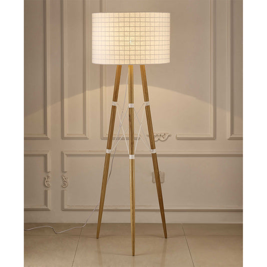 White Aluminum Floor Lamp | Floor Lamps | Modishstore