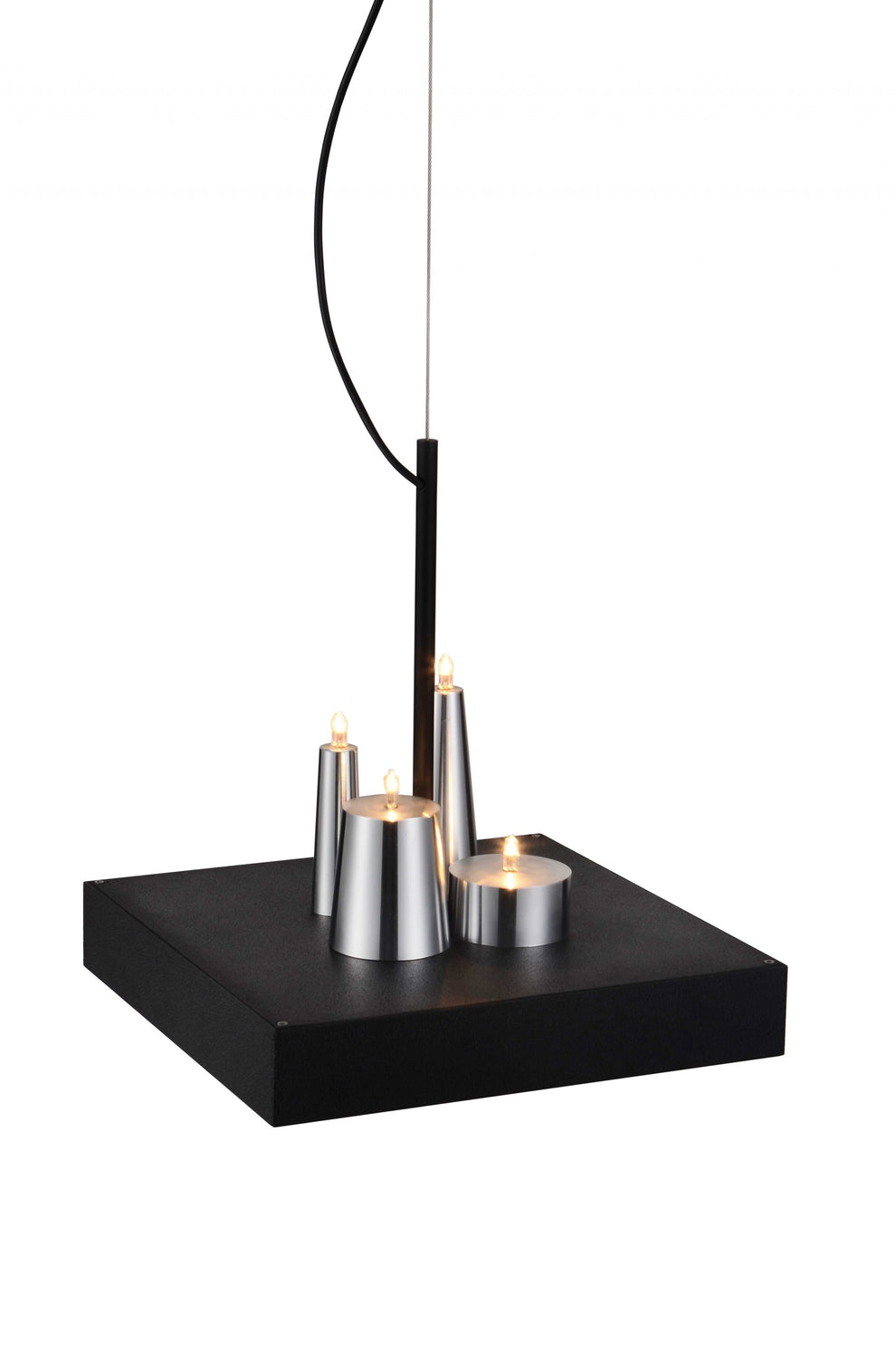 Black Stainless Steel Pendant Lamp | Pendant Lamps | Modishstore - 2