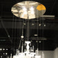Clear Crystal Glass Pendant Lamp By Homeroots - 372254