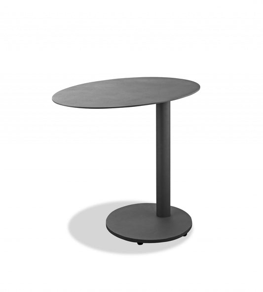 Powder Aluminum Side Table By Homeroots - 372280 | Side Tables | Modishstore