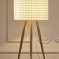 White Fabric Table Lamp | Table Lamps | Modishstore - 4