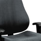 Charcoal Tilt Tension Control Fabric Chair By Homeroots | Office Chairs | Modishstore - 5