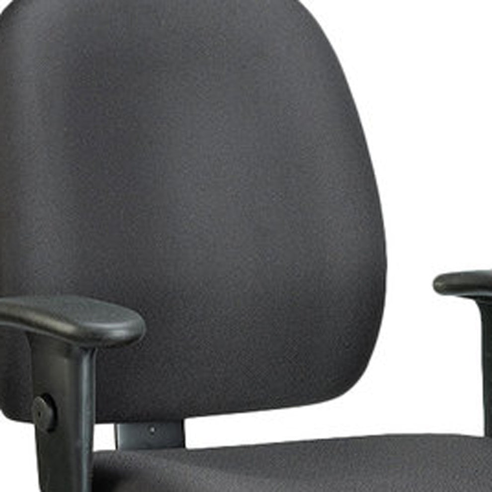 Navy Tilt Tension Control Fabric Chair By Homeroots | Office Chairs | Modishstore - 8