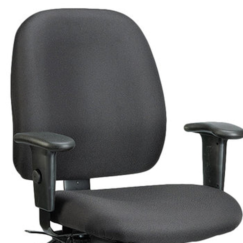 Navy Tilt Tension Control Fabric Chair By Homeroots | Office Chairs | Modishstore - 9