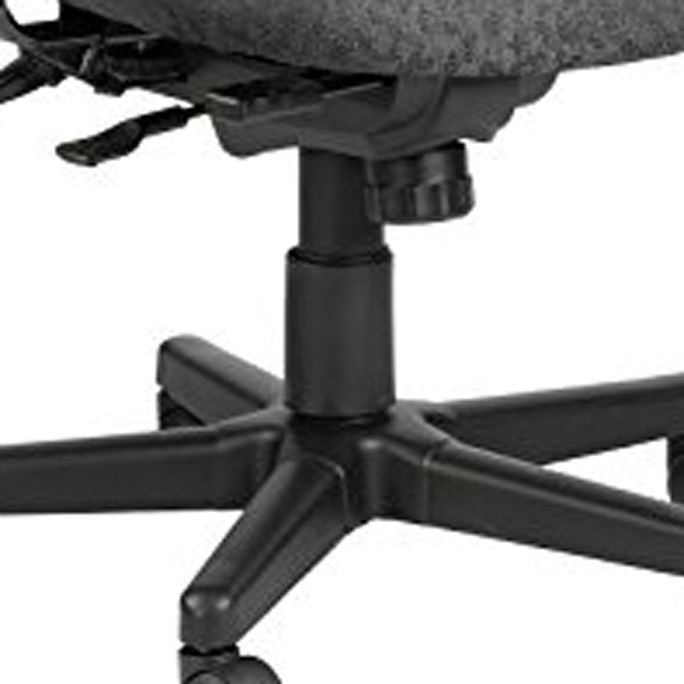 Navy Tilt Tension Control Fabric Chair By Homeroots | Office Chairs | Modishstore - 13