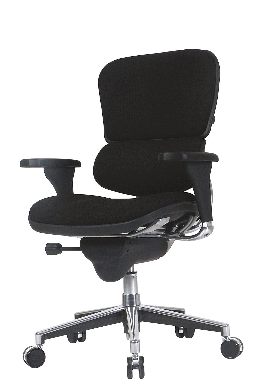 Black Fabric Chair By Homeroots - 372353 | Office Chairs | Modishstore